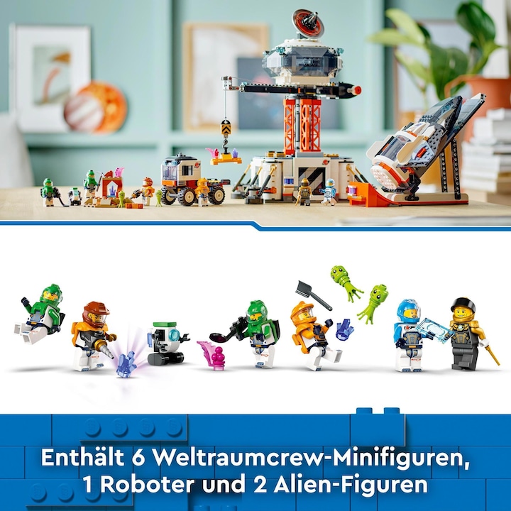 Image du produit LEGO 60434 Base spatiale avec rampe de lancement (60434, LEGO City)