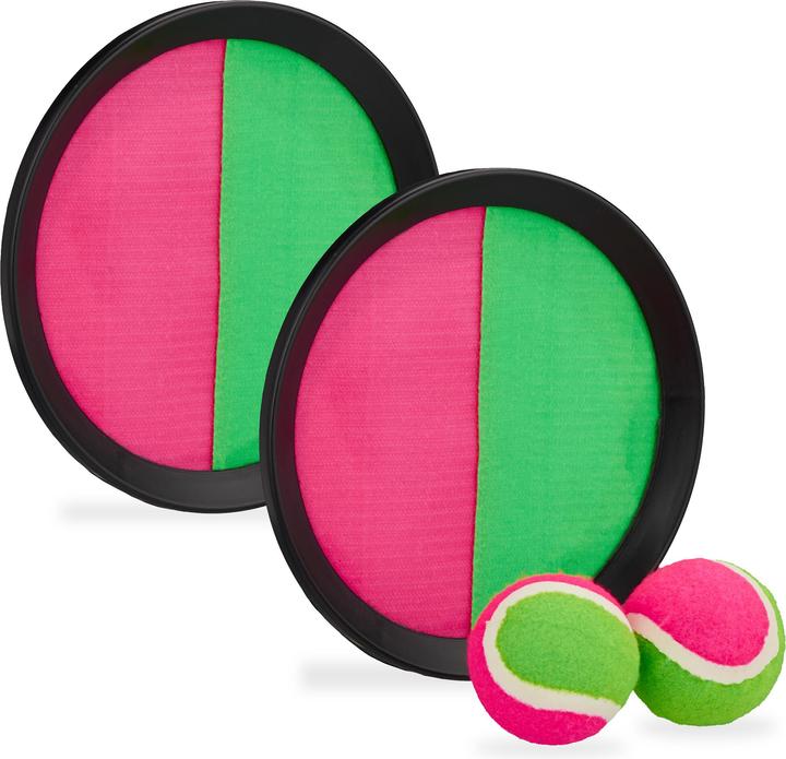 Actual product image Relaxdays Velcro ball game set