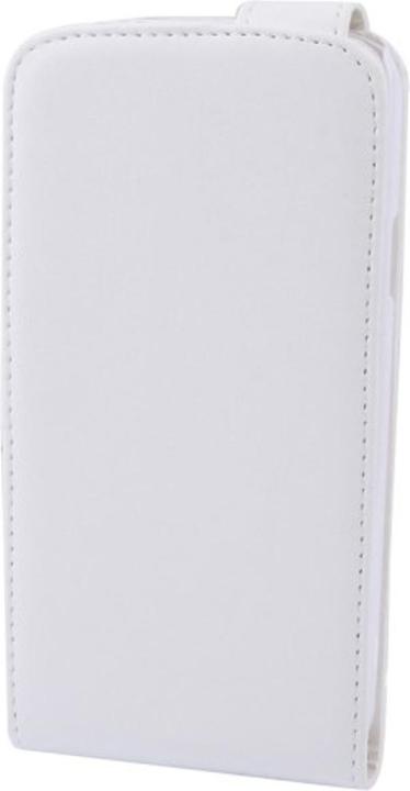 Produktbild König Design Schutzhülle Flip Tasche für Handy Samsung Galaxy S4 Active GT I9295 Weiss (Samsung Galaxy S4 Active)