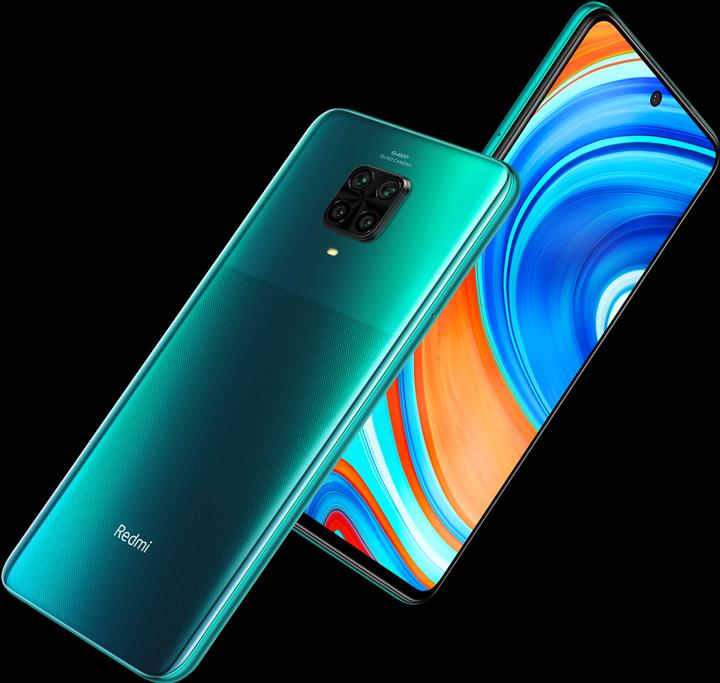 Actual product image Xiaomi Redmi Note 9 Pro (128 GB, Tropical Green, 6.67", Dual SIM + SD, 4G)