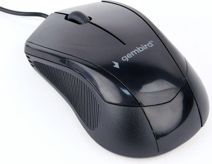 Gembird MUS-3B-02 Maus Beidhändig USB Typ-A Optisch 1000 DPI (Kabelgebunden)