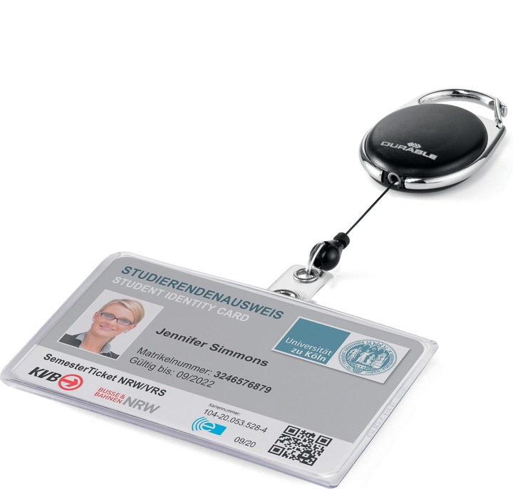 Productafbeelding Durable Jojo voor 1 bedrijfs-/beveiligingsbadge
