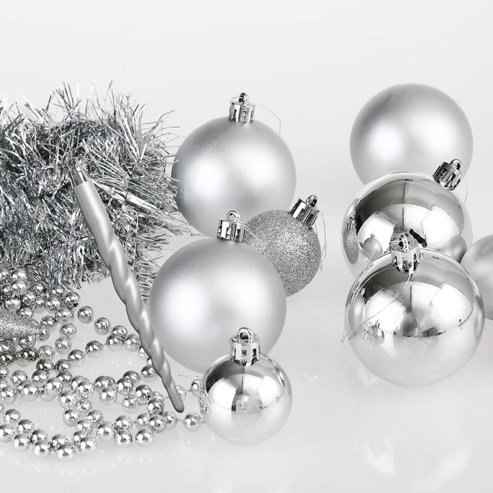 Image du produit Deuba Décorations pour l'arbre de Noël 77 pcs (77 -pièce)