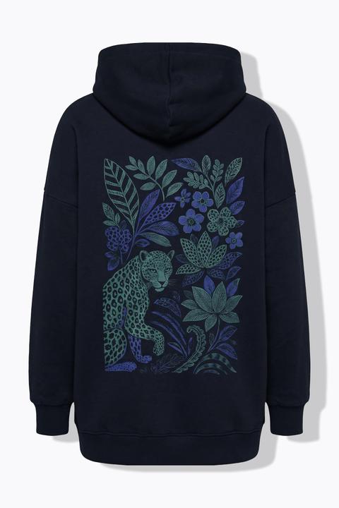 Image du produit Studio Untold Sweat-shirt à capuche oversize, imprimés léopard (50, 52)