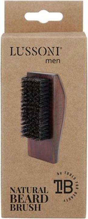 Actual product image Lussoni Br Natural Beard Brush Square