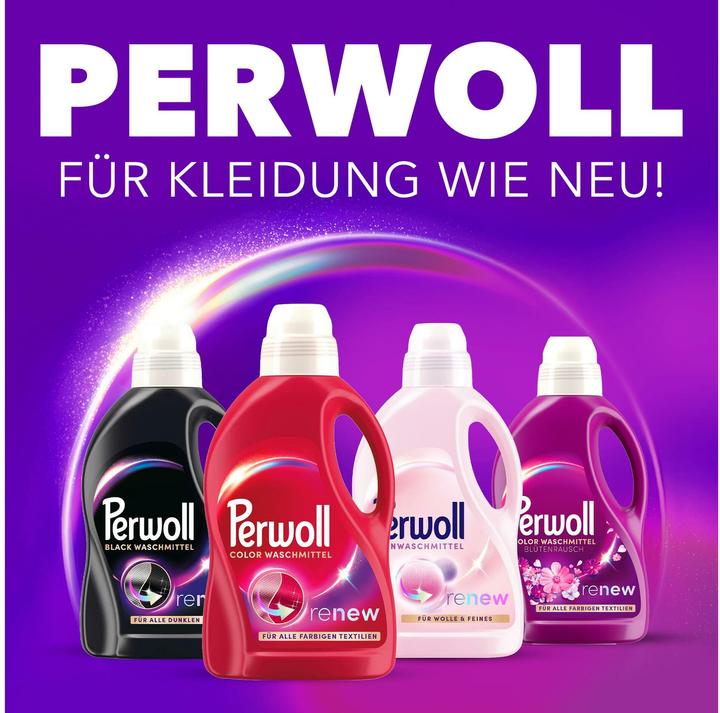 Produktbild Perwoll Renew Flüssig Color (52 Waschgänge, Flüssigwaschmittel)