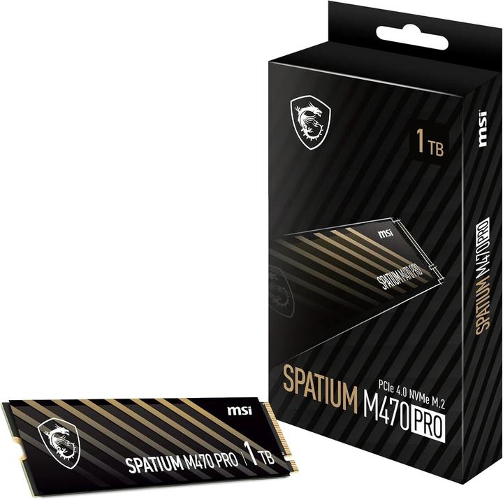Actual product image MSI Spatium M470 Pro (1000 GB, M.2 2280)