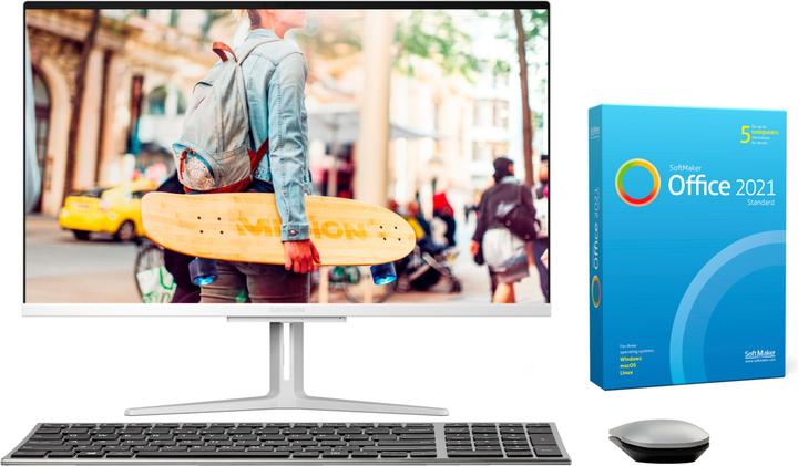 Actual product image Medion Akoya E23403(MD63745) AIO 23,8"/i3-1005/8/256SSD/W10 (256 GB, 8 GB, Intel Core i3-1005G1)