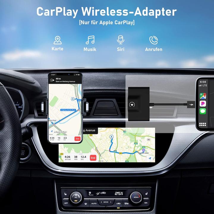 Produktbild Sixriver Wireless CarPlay Adapter