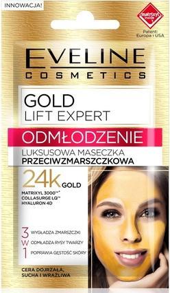 Eveline Gold Lift Expert anti-wrinkle mask 3 in1 7ml (7 ml)