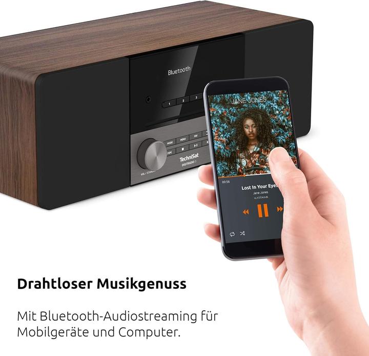 Actual product image TechniSat DigitRadio 3 (DAB+, FM, KW, Bluetooth, Wi-Fi)