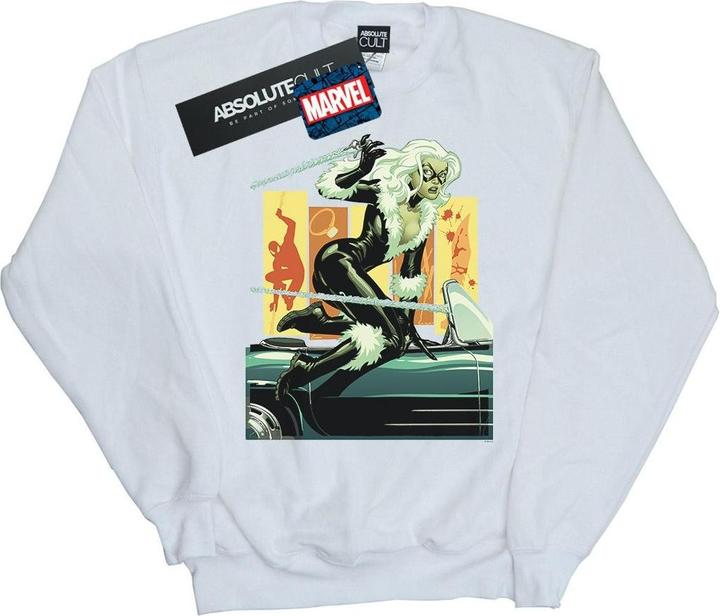 Image du produit - Sweat BLACK CAT CAR - Homme (XXL)