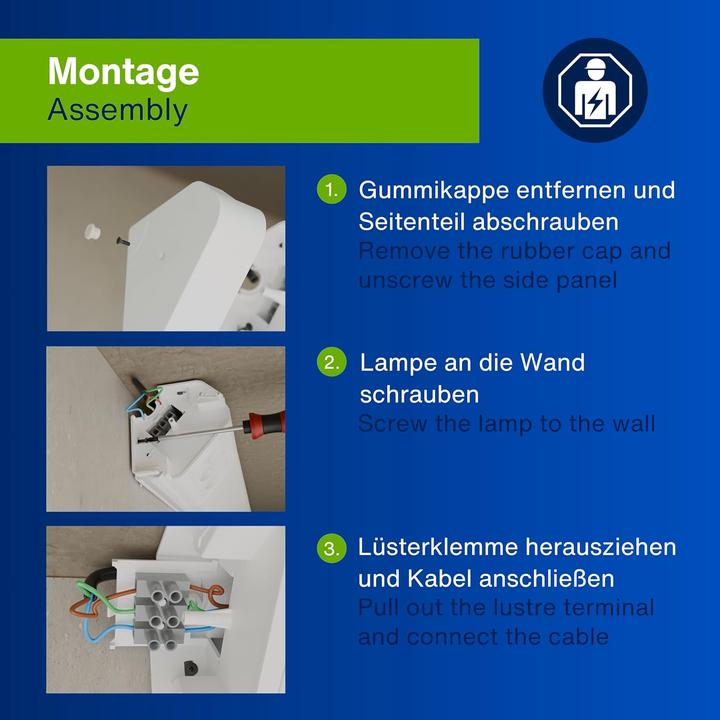 Actual product image REV Unterbauleuchte mit Steckdosen & Schalter (1450 lm)