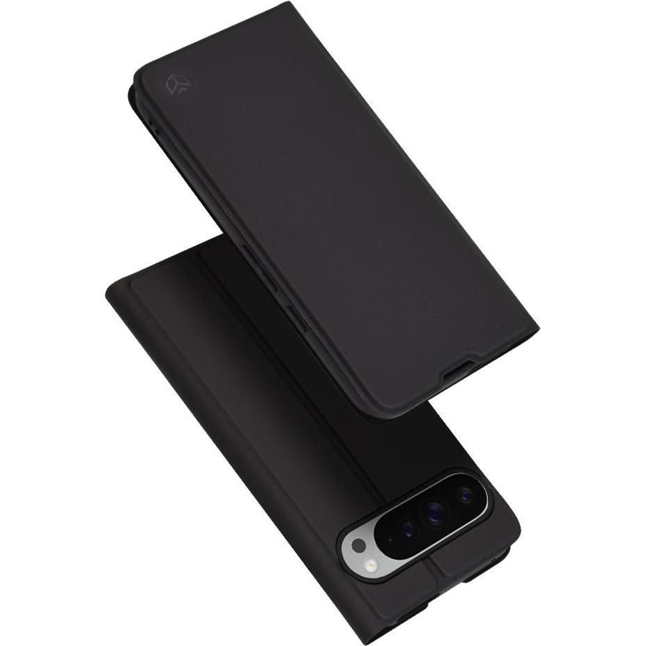 Techsuit - Magskin Book - Google Pixel 9 Pro XL - Black (Google Pixel 9 Pro XL), Cover smartphone, Nero