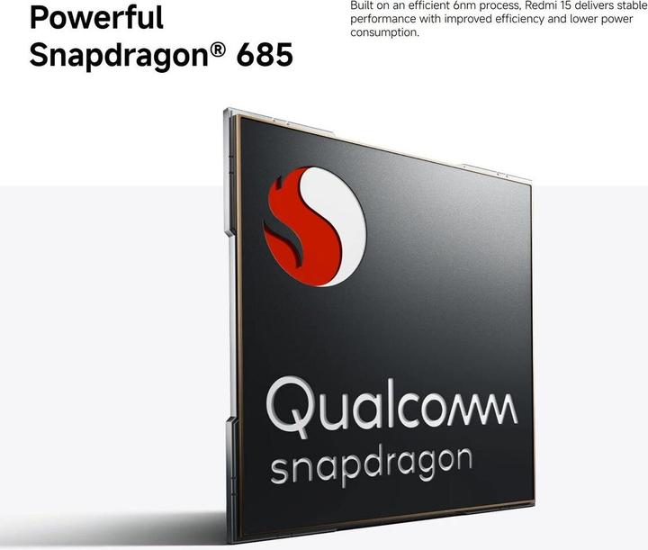 Image du produit Xiaomi Redmi 15 4G (128 Go, Sandy Purple, 6.90", Double SIM hybride, 4G)