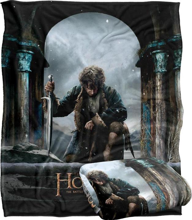Produktbild The Hobbit Decke Verzweiflung (152 x 127 cm)
