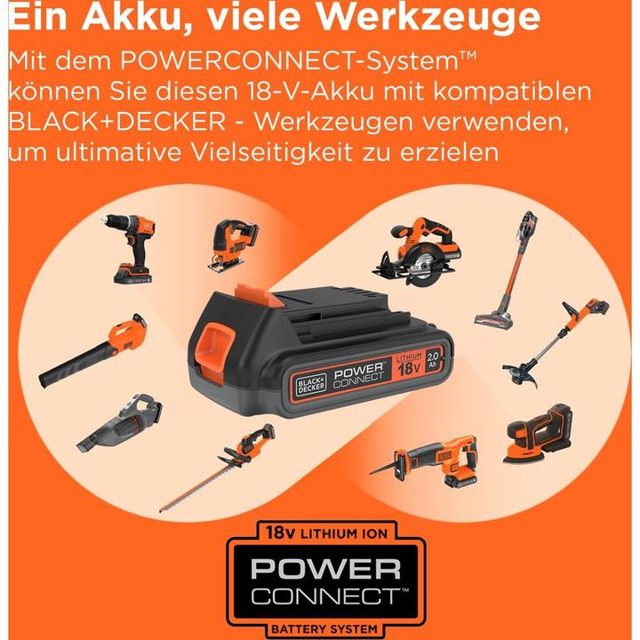Produktbild Black & Decker 18V / 2,0Ah LiIon (18 V)