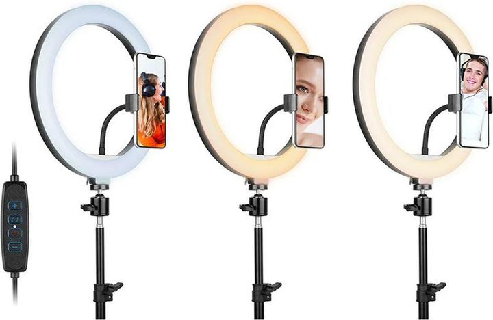 Actual product image Tracer RING 30cm tripod 210cm ring lamp (1700 lm)