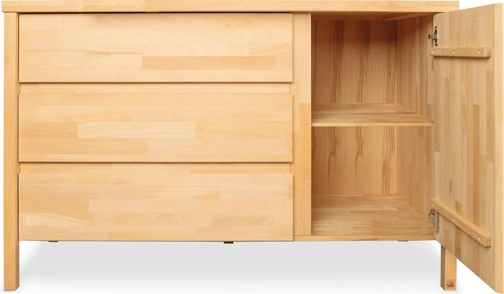Produktbild Pinolino Kinderzimmer-Set „Enno” extrabreit, 2-tlg. (Wickelkommode, Babybett)