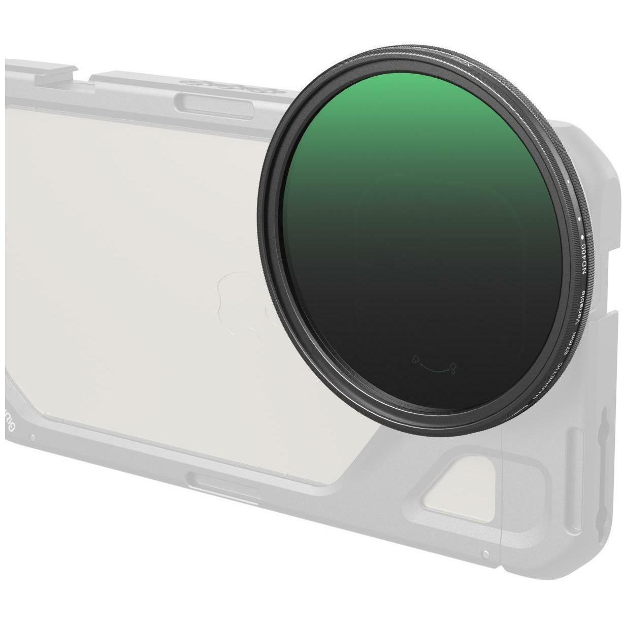 SmallRig Magnetic 67mm VND Filter ND64-ND400 (6-9 Stop) 5169 (67 mm, Filtri grigi), Filtro fotografico, Nero