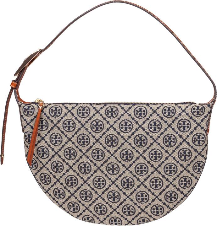 Tory Burch nylon shoulder bag with monogram logo