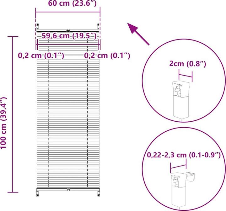 Produktbild vidaXL Dionis (60 x 100 cm)