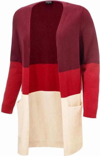 Produktbild Artime Cardigan, Streifenoptik, verschlusslos (M)