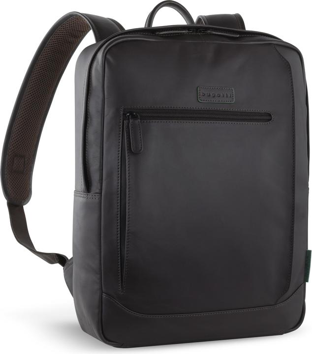 Actual product image Bugatti Clark backpack leather 42 cm laptop compartment (11 l)
