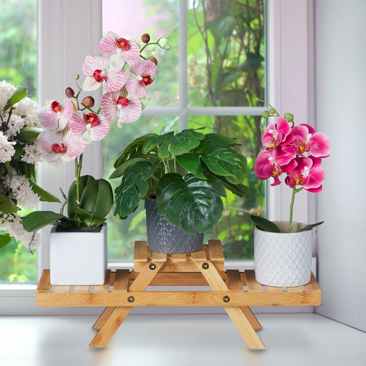 Produktbild Relaxdays Blumentreppe