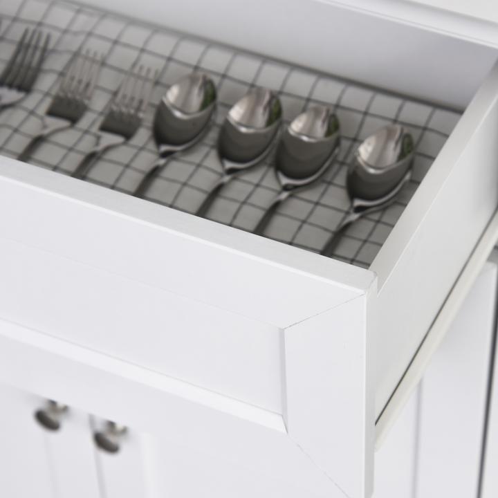 Produktbild Homcom Küchenschrank mit Schublade (79 x 40 x 180 cm)