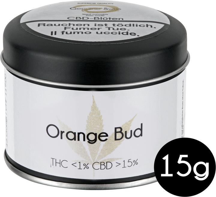 Genuine Swiss Orange Bud (15 g, Indoor)