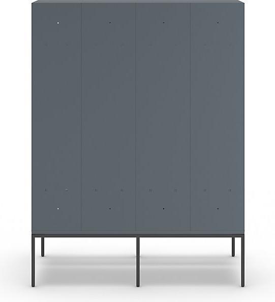 Actual product image Wolf Clothes locker with bench underneath (160 cm, 214 cm)