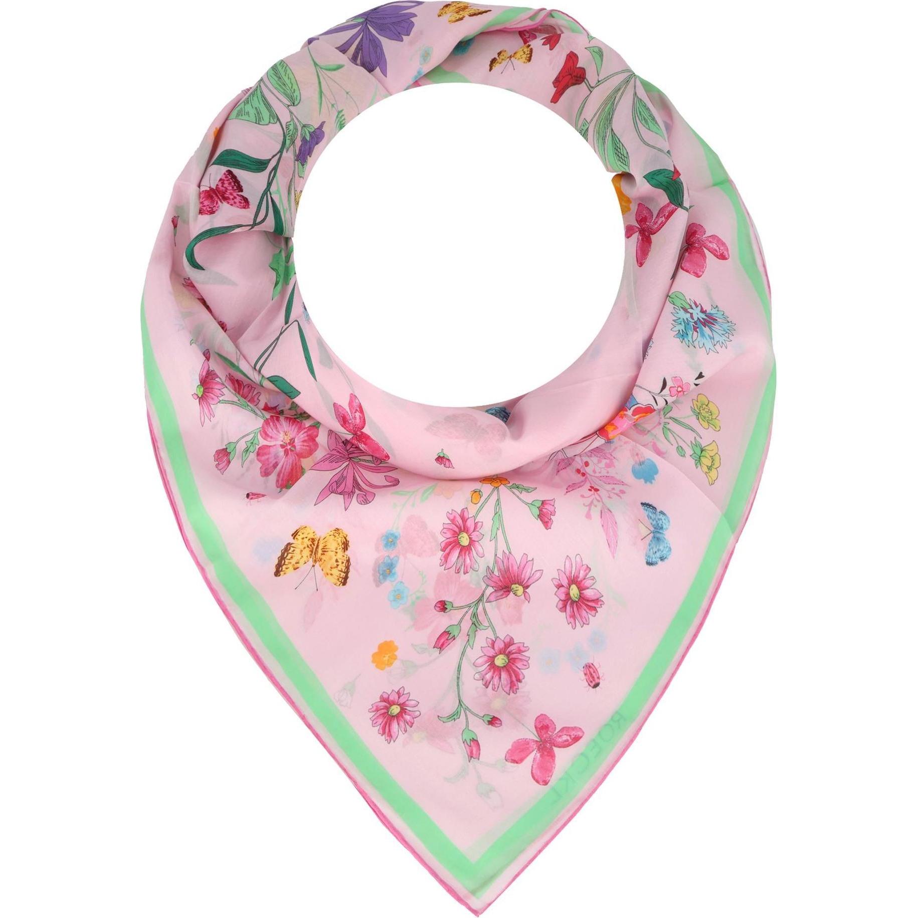 Roeckl, Schal, Flower Tuch 100 cm