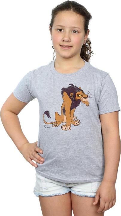 Image du produit Disney - T-shirt THE LION KING CLASSIC SCAR - Fille (140, 146)