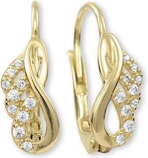 Immagine prodotto Brilio Eleganti orecchini in oro con cristalli trasparenti 745 239 001 00837 0000000