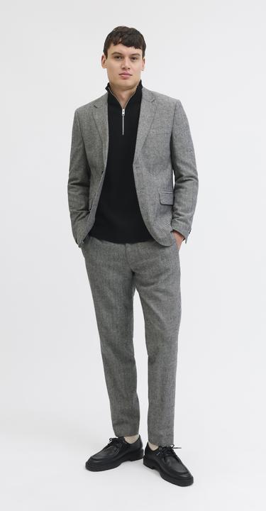 Actual product image Jack & Jones Jprccmilano Stitch Knit Half Zip Sn (L)