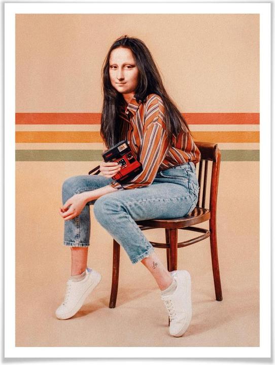 Produktbild Trenddeko Retro Mona (80 x 100 cm)