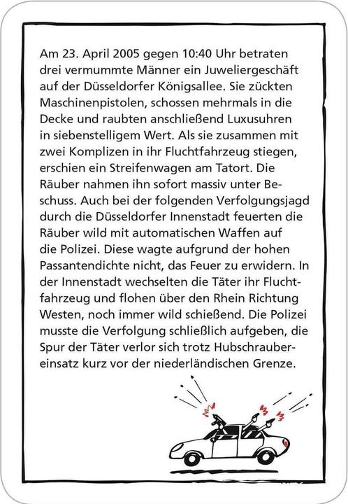 Actual product image black stories Cold Cases (German, 2 - 10 Players)