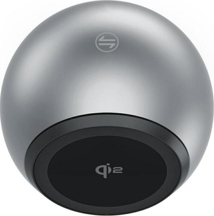 Actual product image 4smarts Wireless Charger 3-in-1 ChargeBot Sound Spacegrau (15 W)