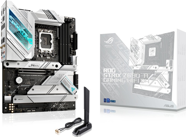 Produktbild ASUS ROG Strix Z690-A Gaming Wifi (LGA 1700, Intel Z690 (DDR4), ATX)