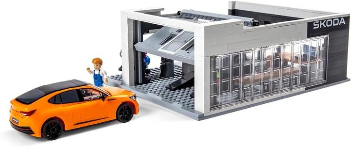 Actual product image Skoda Service Station Model Car Building Kit