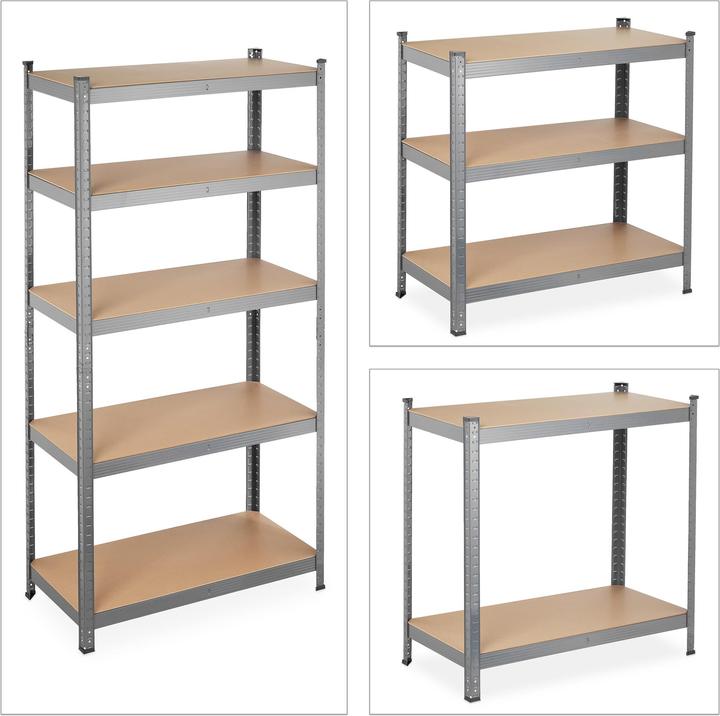 Actual product image Relaxdays shelving unit