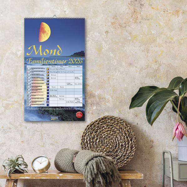 Produktbild Mond-Familientimer2026 (27 x 46 cm)