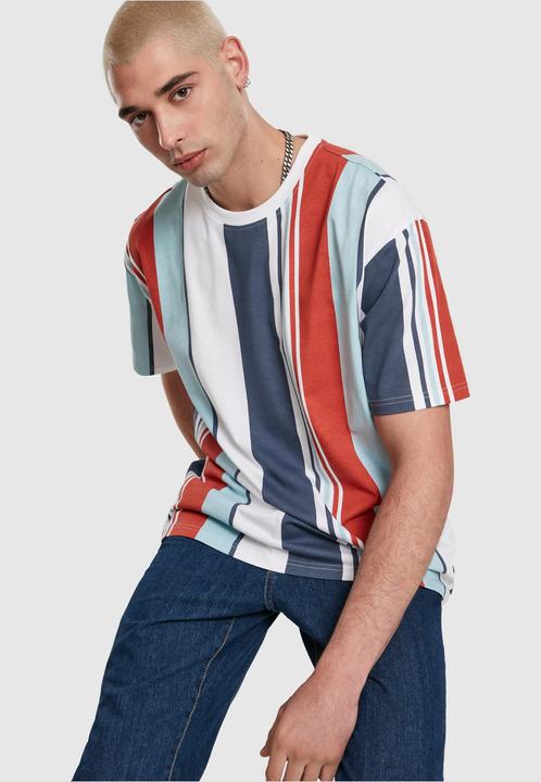 Image du produit Urban Classics Heavy Oversized Big AOP Stripe Tee (S)