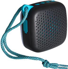 Produktbild Boompods Tide Square Speker Rhythm Black (2.50 h, Akkubetrieb)