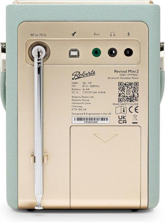 Actual product image Roberts Revival Mini 2 (DAB, DAB+, FM, Bluetooth)