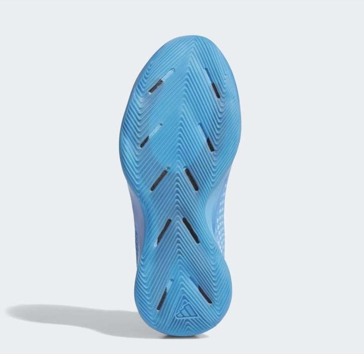 Actual product image Adidas NBA Anthony Edwards 1 Low Nick's Gift Blue Men's Sports Shoes - JQ6139 (44 2/3)