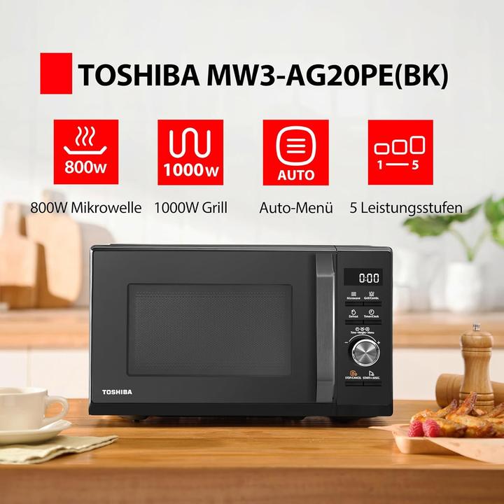 Produktbild Toshiba MW3-AG20PE(BK) (20 l)
