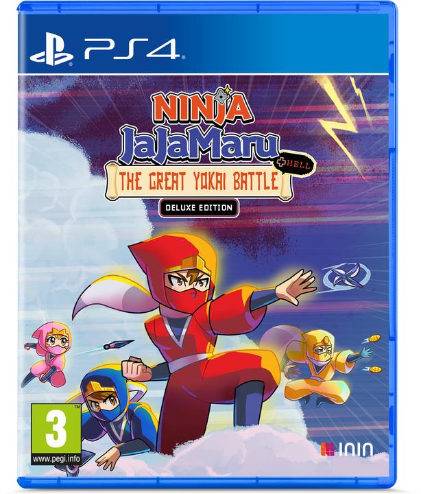 ININ Games Ninja JaJaMaru : The Great Yokai Battle Hell (édition Deluxe) (PS4, EN)