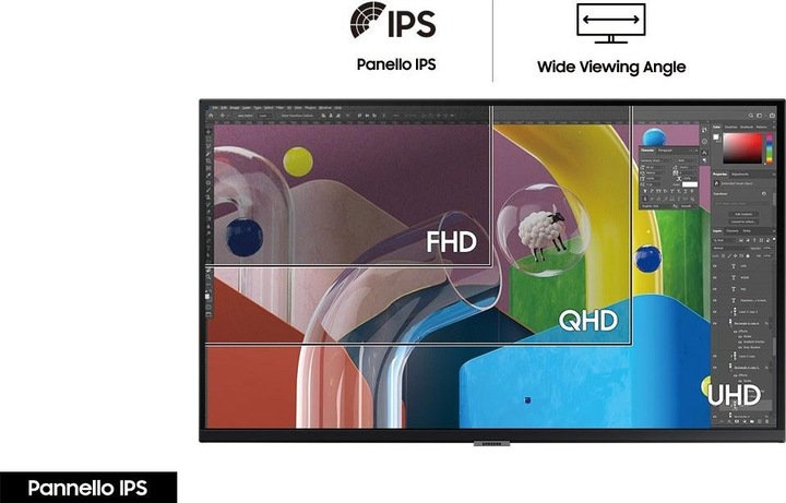 Image du produit Samsung ViewFinity S8 S80PB (3840 x 2160 pixels, 32")